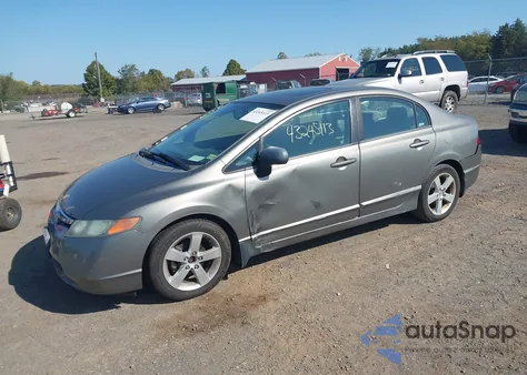 2007 Honda Civic Ex from USA, damaged, VIN 1HGFA16887L069801